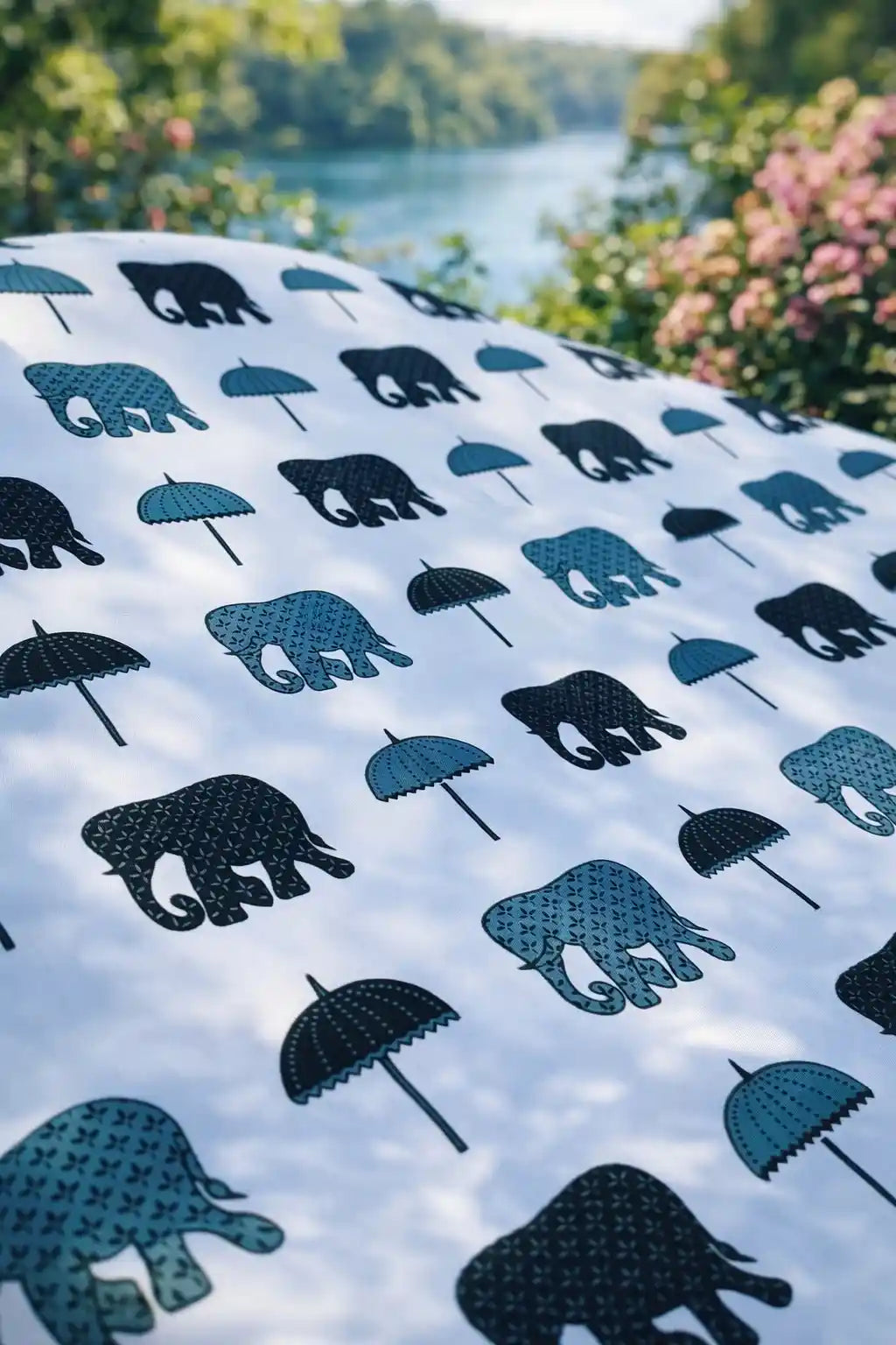 Grey Elephant All Season Long Jaipuri Blanket