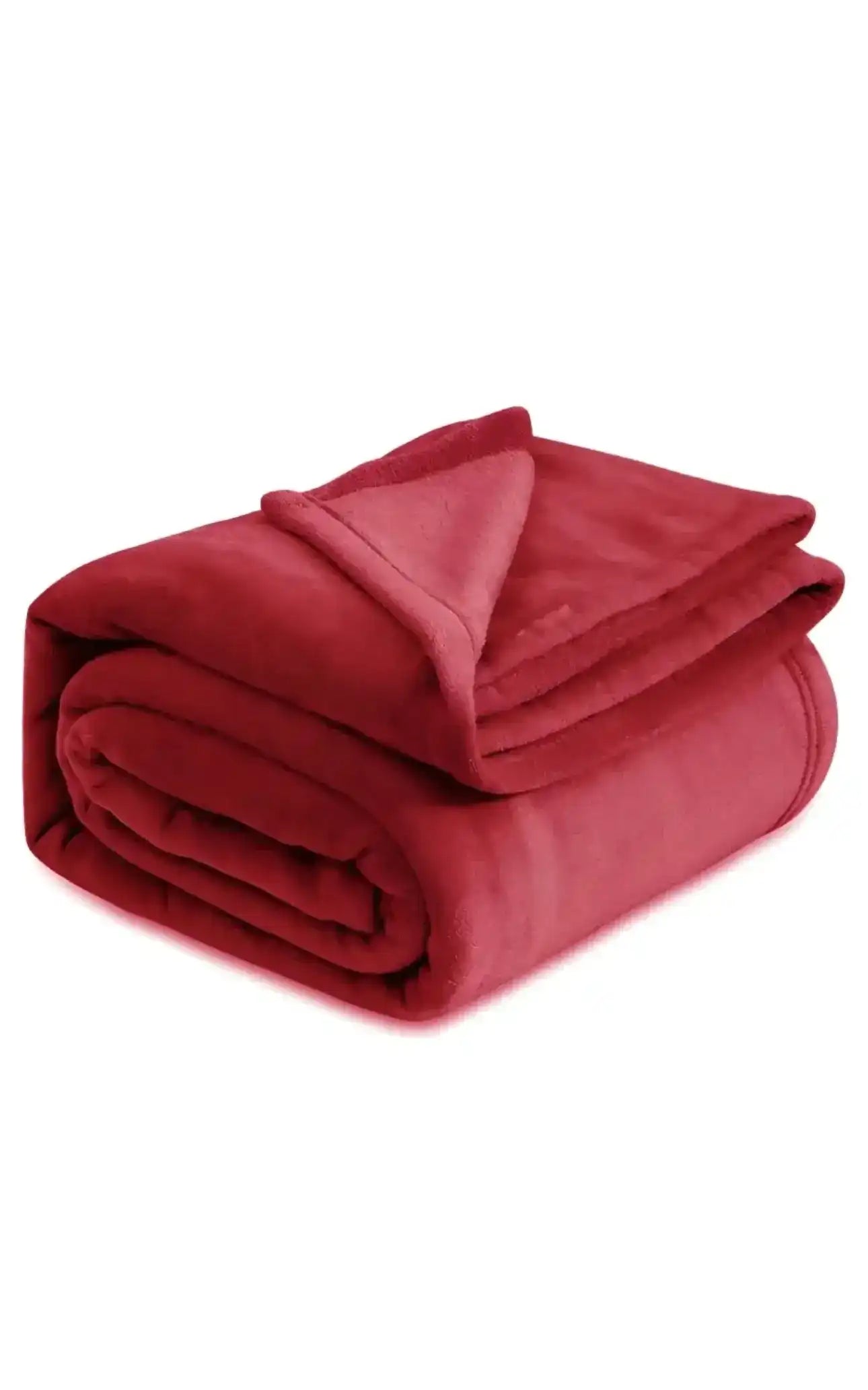 Berry Comfort Solid Soft Blanket