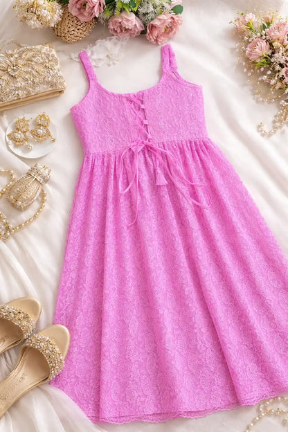 Blush Pink Dori Gulnaz Embroidered Kurta