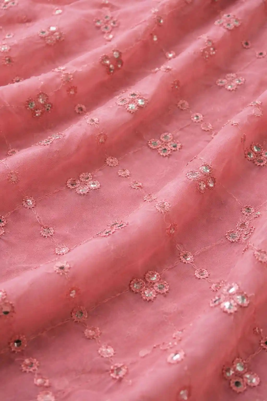 Gulnaz Peach Hand Embellished Kurta