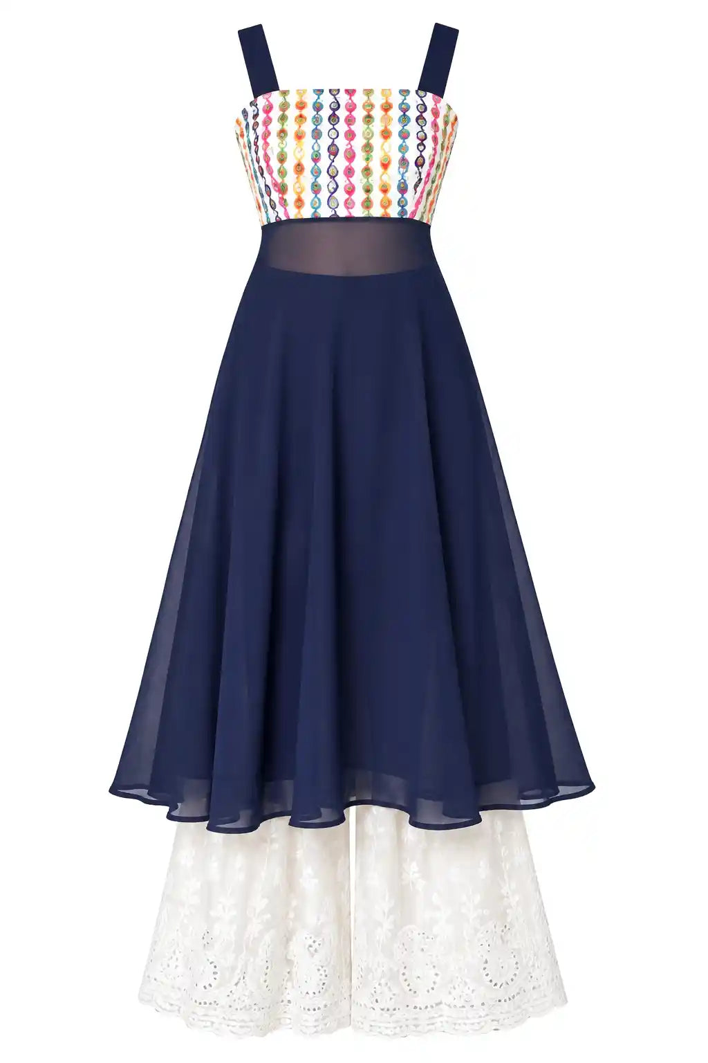 Surabhi's Gamti Blue Gulnaz Anarkali