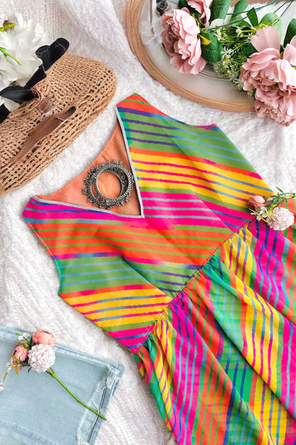 Blush Lehriya Gulnaz Peplum