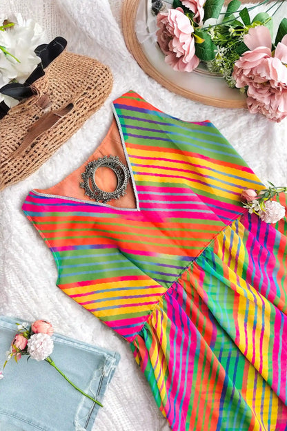 Blush Lehriya Gulnaz Peplum