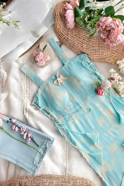 Vintage Tie Dye Dori Gulnaz Kurta