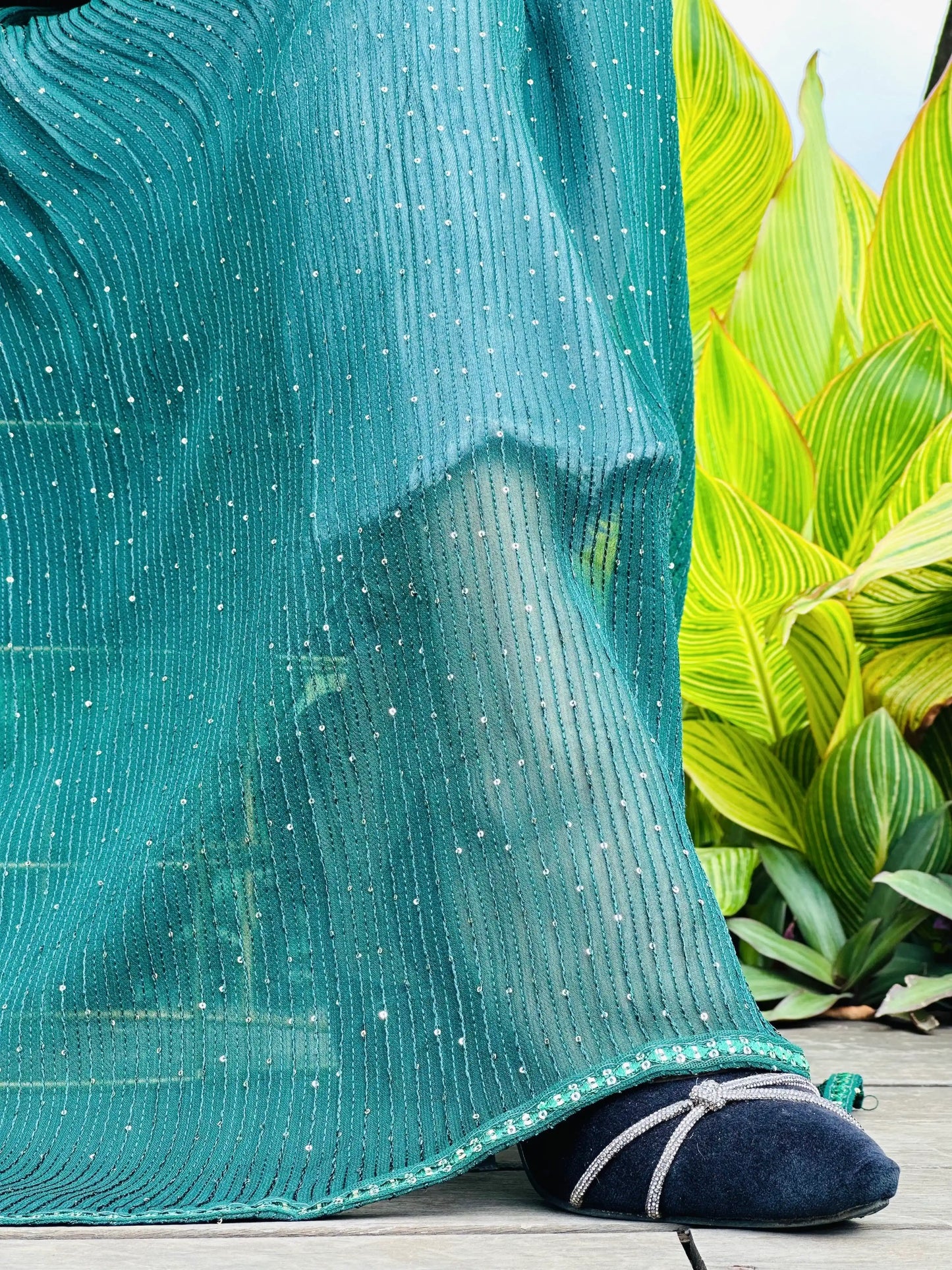 Emerald Green Gulnaz Nyra Kurta