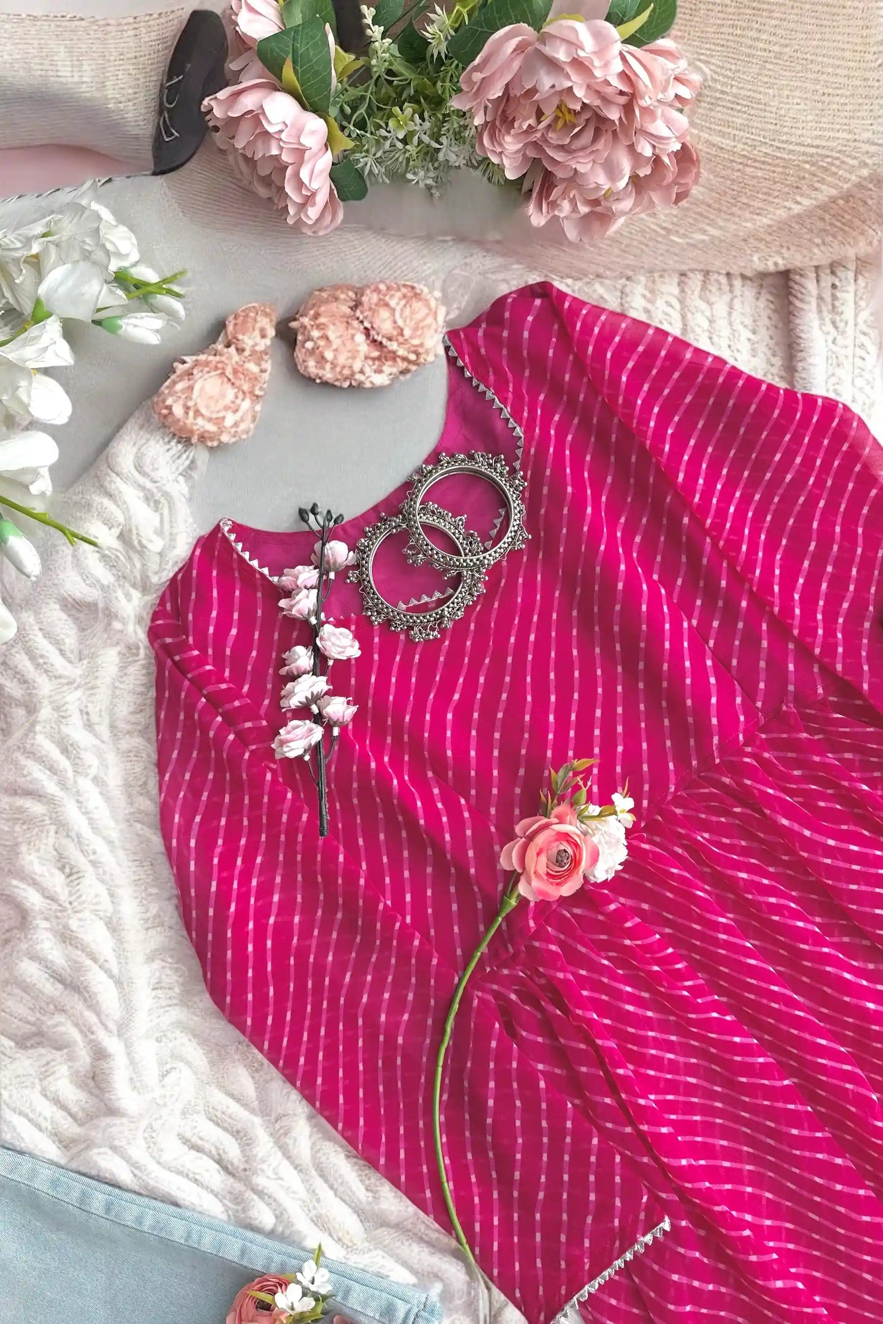 Lehriya Blush Pink Peplum Top - Passion for Fashion by Shivani