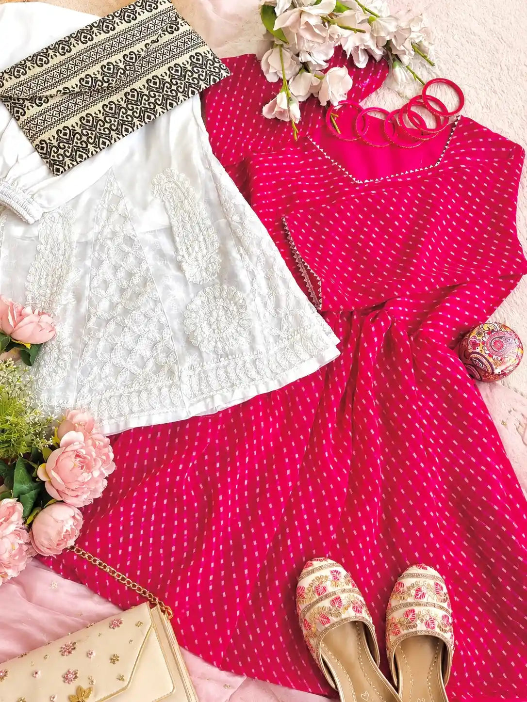 Lehriya Blush Pink Peplum Top