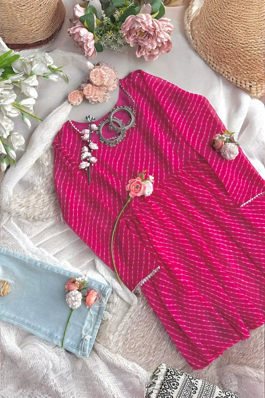 Lehriya Blush Pink Peplum Top