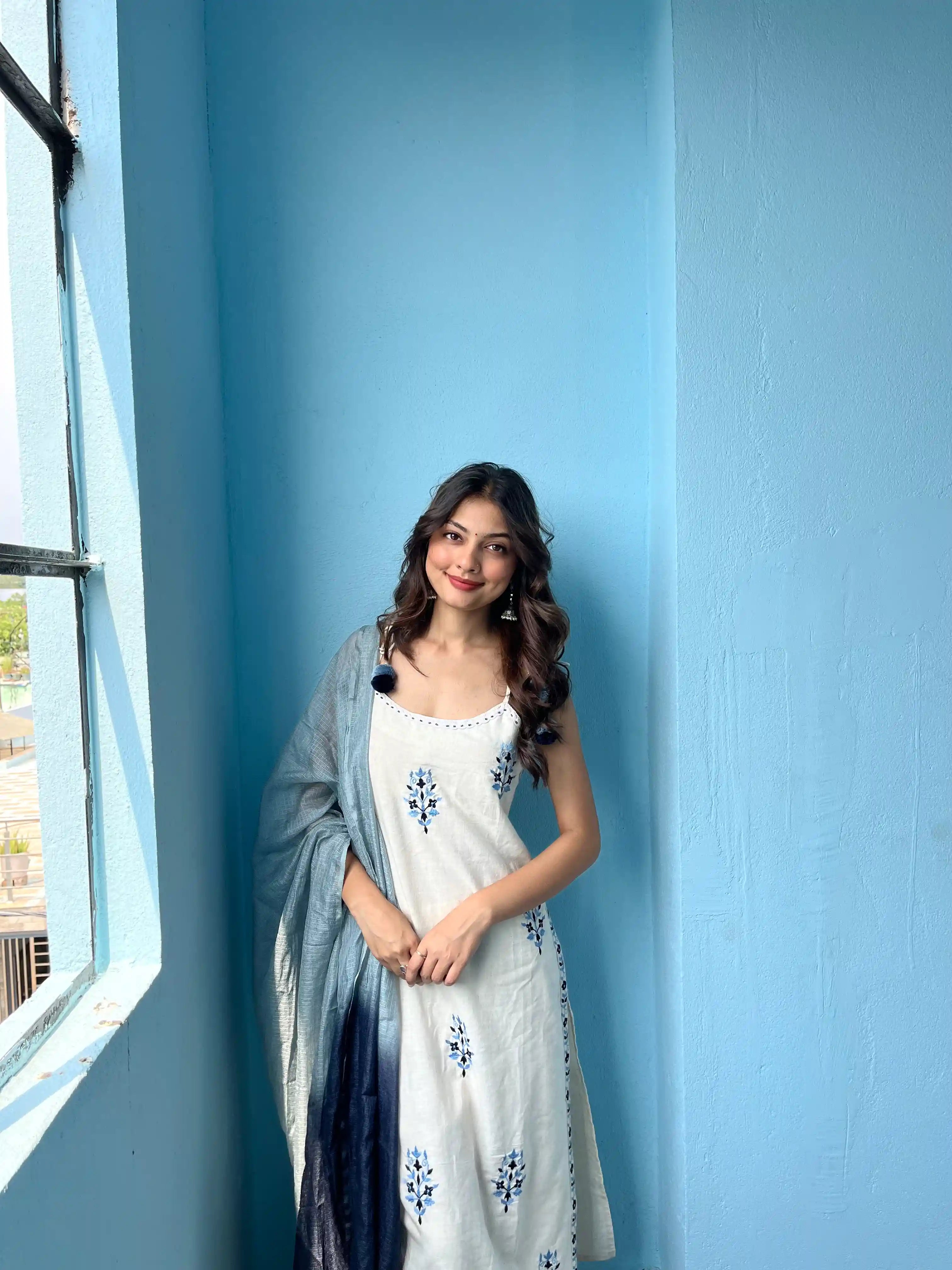 Embroidered Meher Suit Set