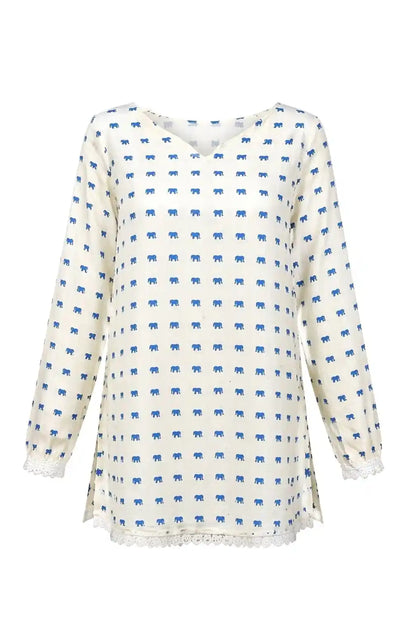 NeelHathi Jaipuri Cotton Kurta