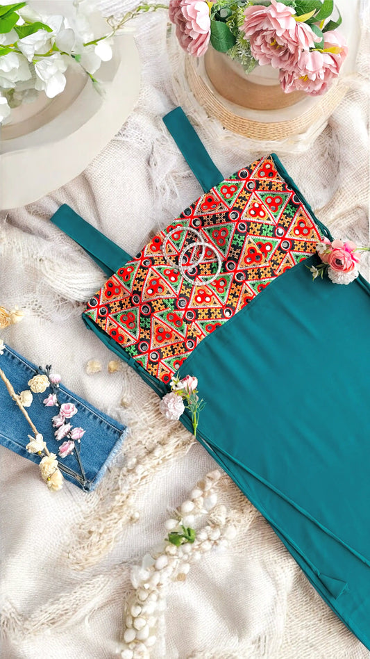 Blossom Kerosene Embroidered Gulnaz Kurta - Passion for Fashion by Shivani
