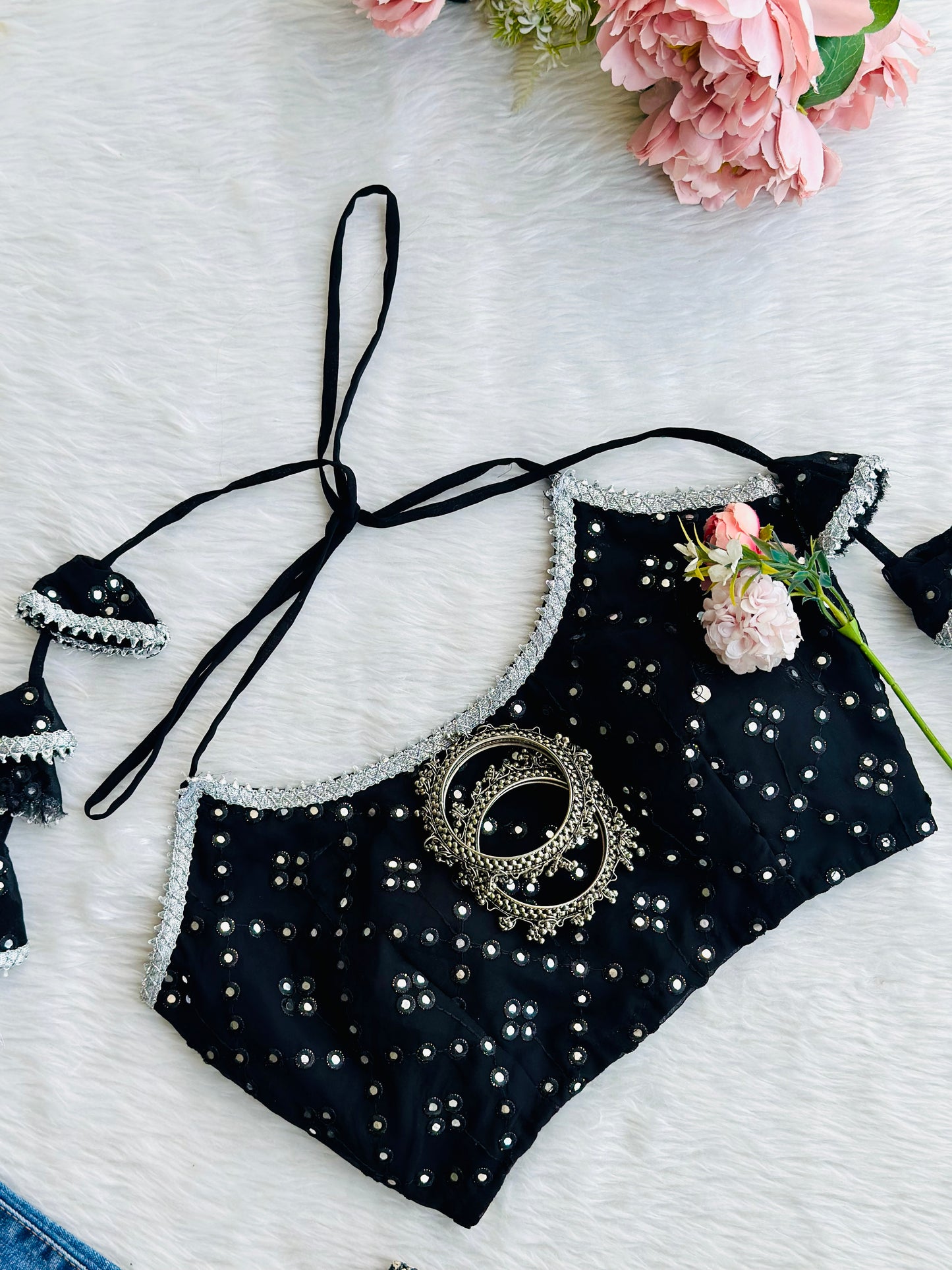 Black Mirror Work Blouse