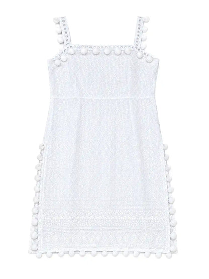 Snowy White Sequence Gulnaz Kurta