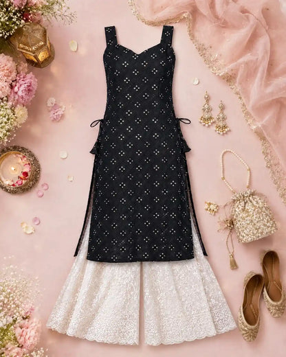 Shefali’s Twilight Black Gulnaz Kurta