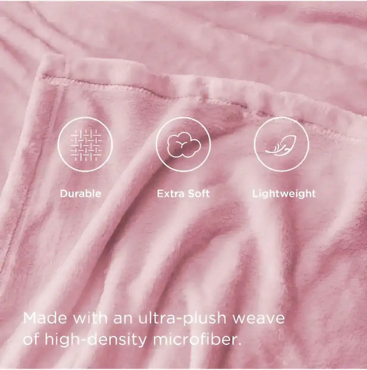 Berry Comfort Solid Soft Blanket