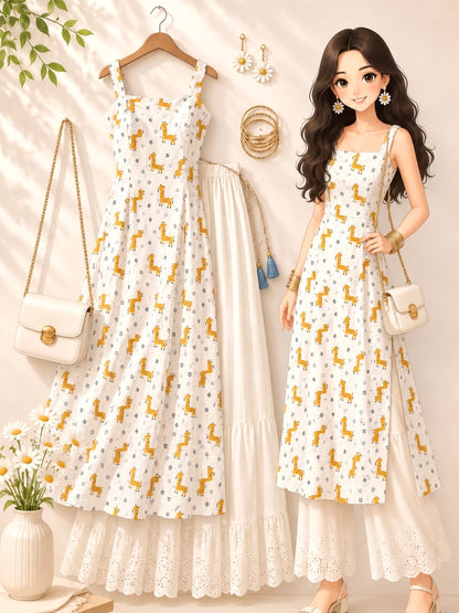 Cute Boho Jaipuri Gulnaz Kurta