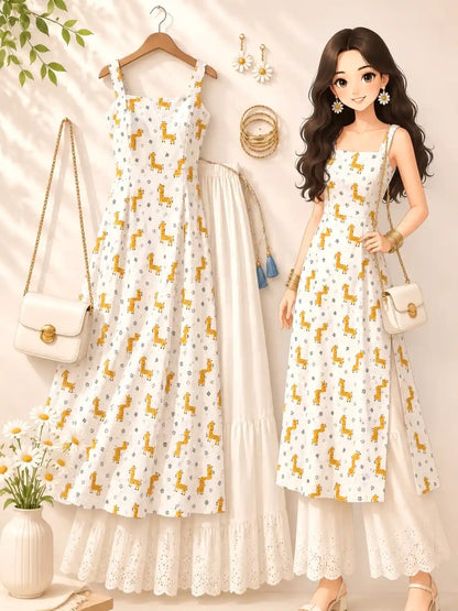 Cute Boho Jaipuri Gulnaz Kurta