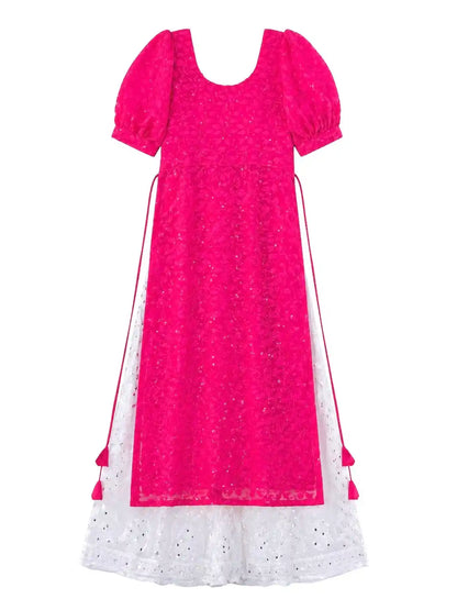 Mahima's Hot Pink Gulnaz Kurta