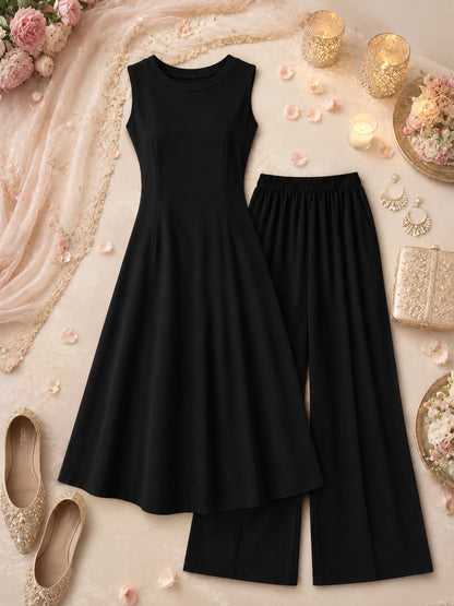 Classy Black Gulnaz Kurta Set