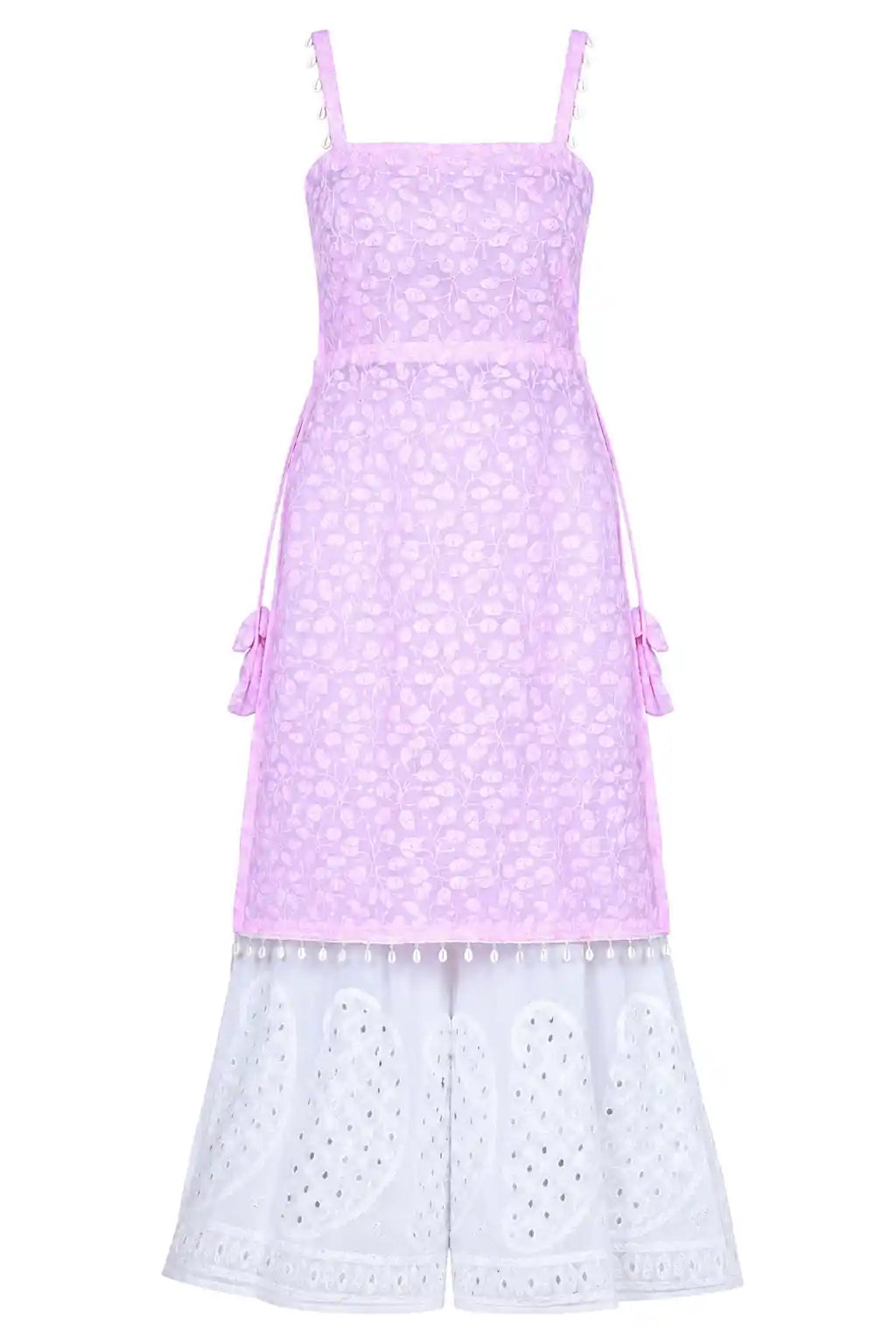 Blossom Shell Embroidered Gulnaz Kurta