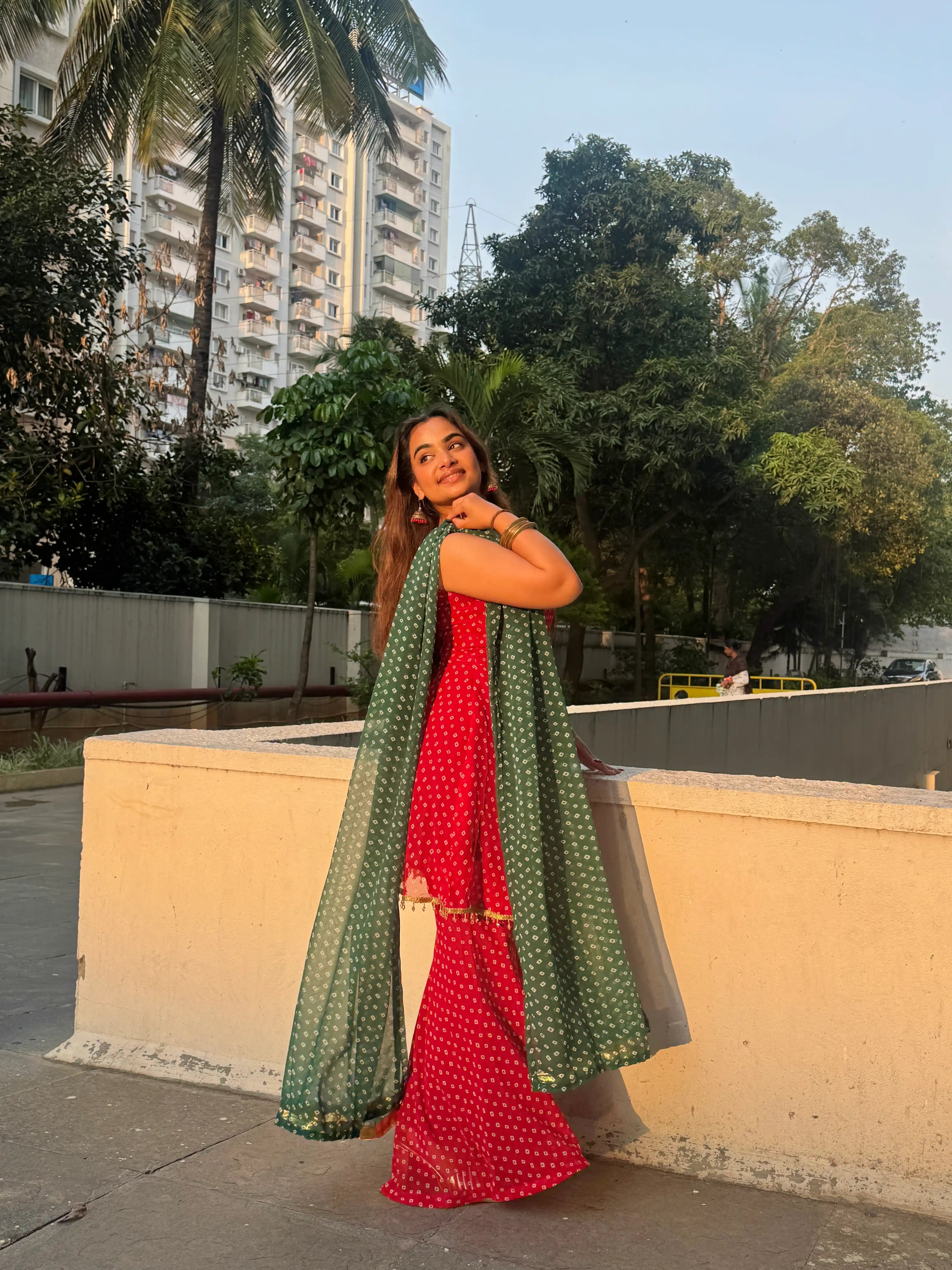 Rooh Bandhej Meher Suit Set