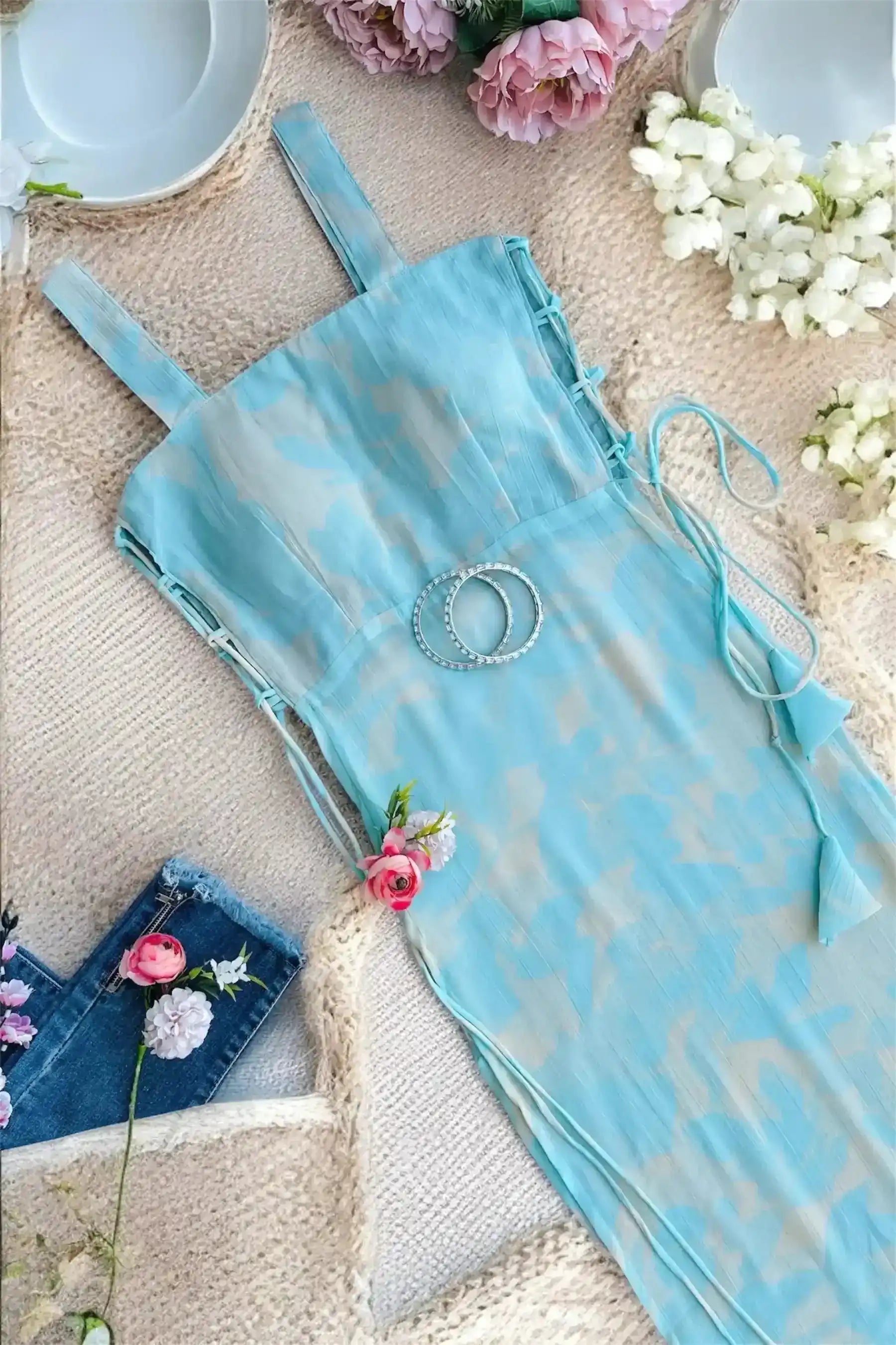 Vintage Tie Dye Dori Gulnaz Kurta - Passion for Fashion by Shivani