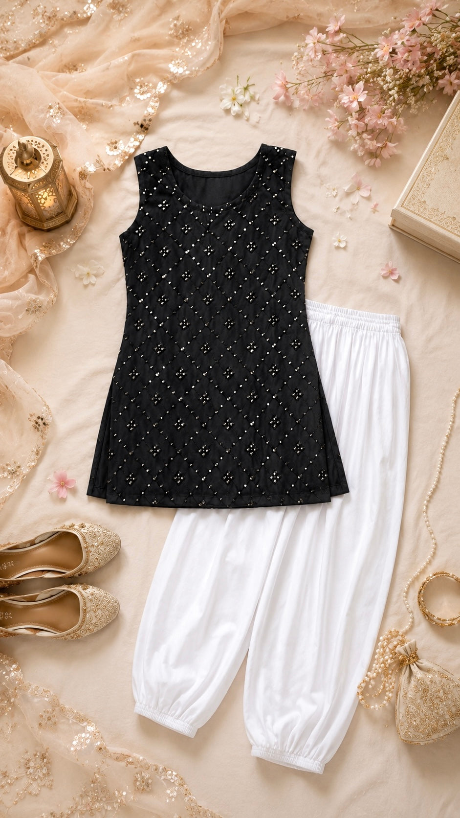Black Mirror Short Gulnaz Kurta
