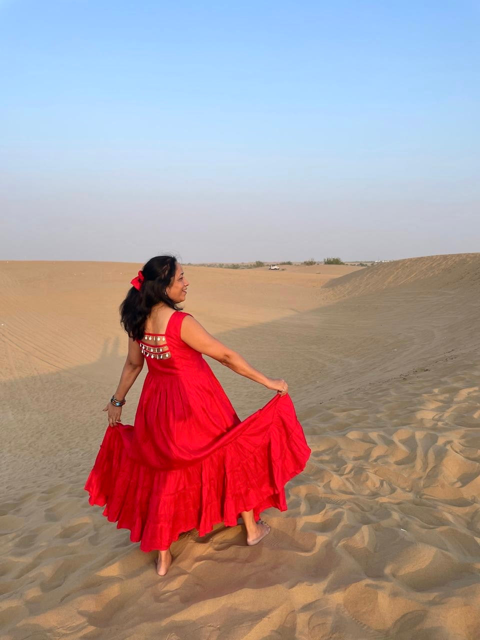 Jyoti’s Pink Frill Twirl Dress