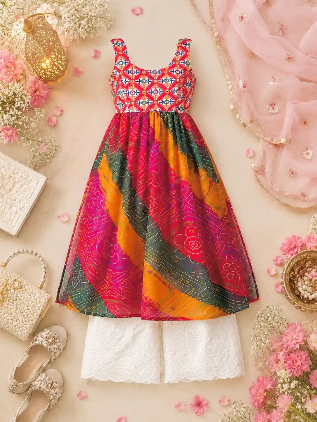 Swati’s Rangreza Back-Tie Kurti