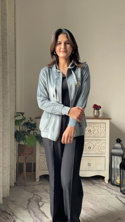 Swati’s Grey Winter Must Pick Jacket