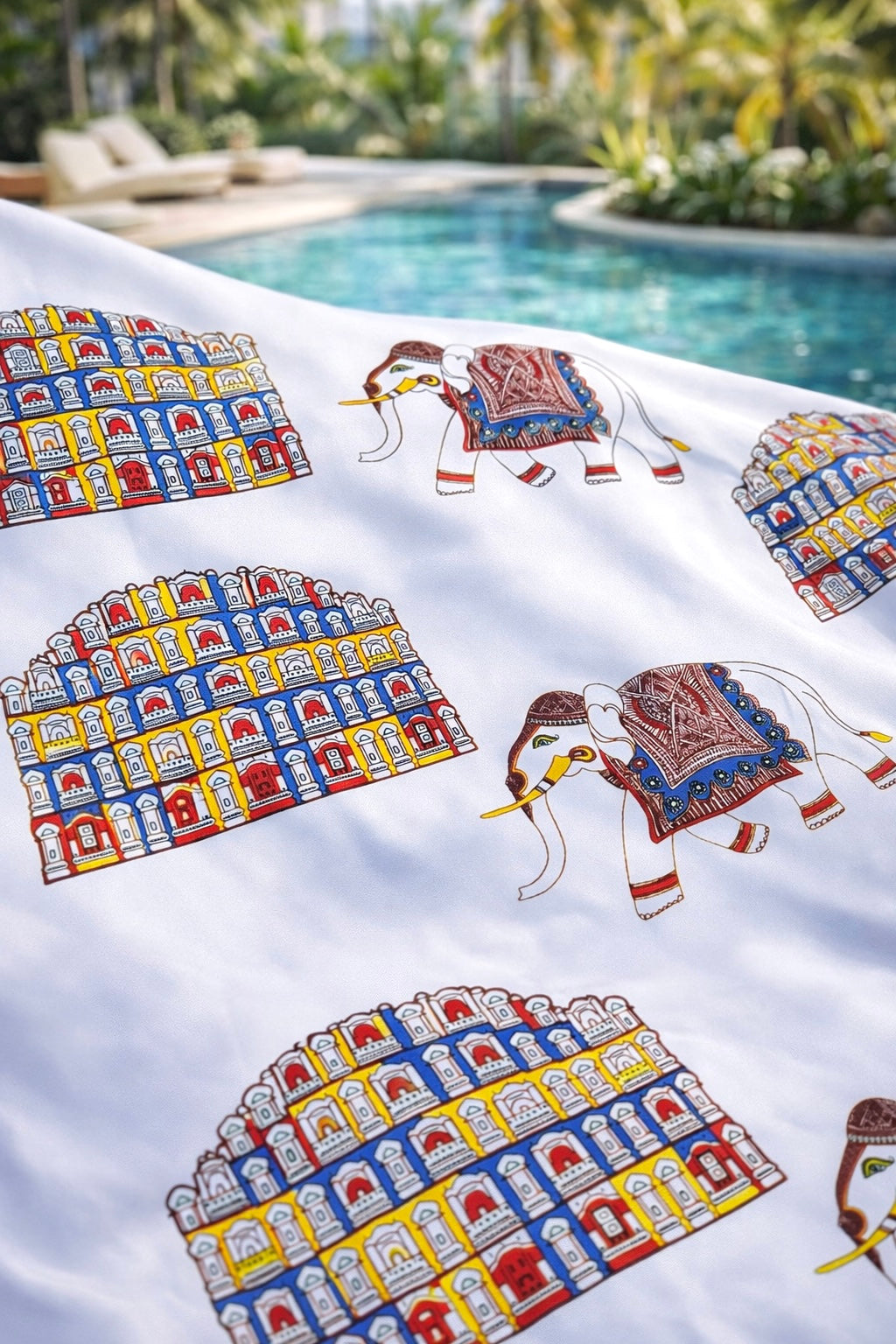 Hawa Mahal All Season Long Jaipuri Blanket