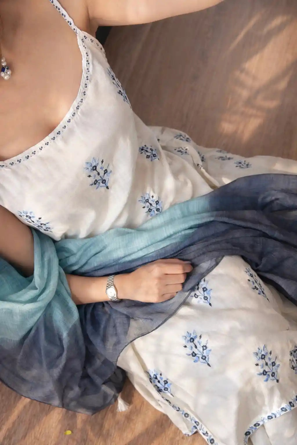 Embroidered Meher Suit Set