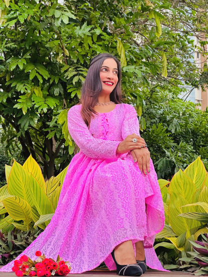 Blush Pink Dori Gulnaz Ensemble