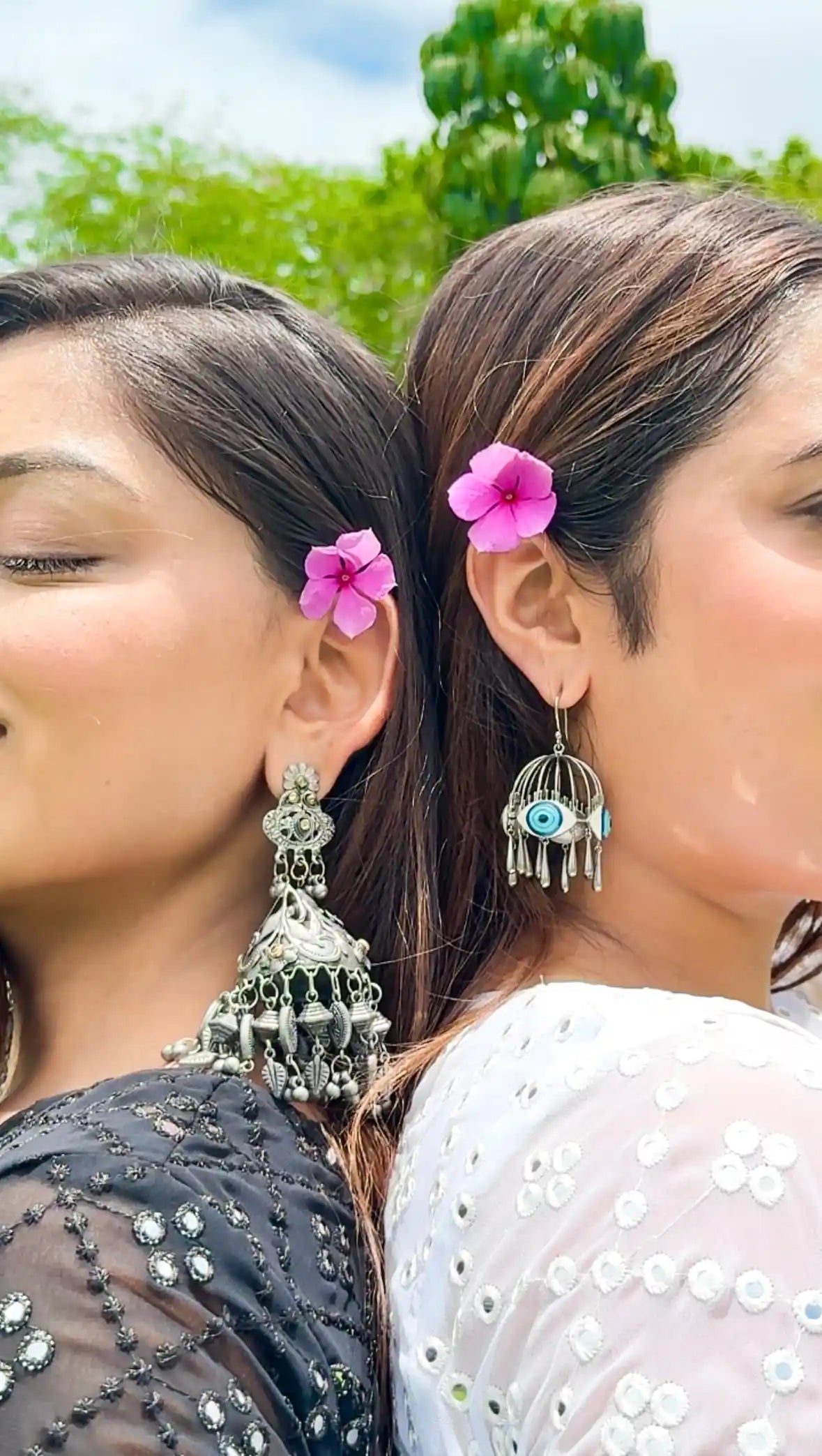 White Chic Gulnaz Dori Kurta