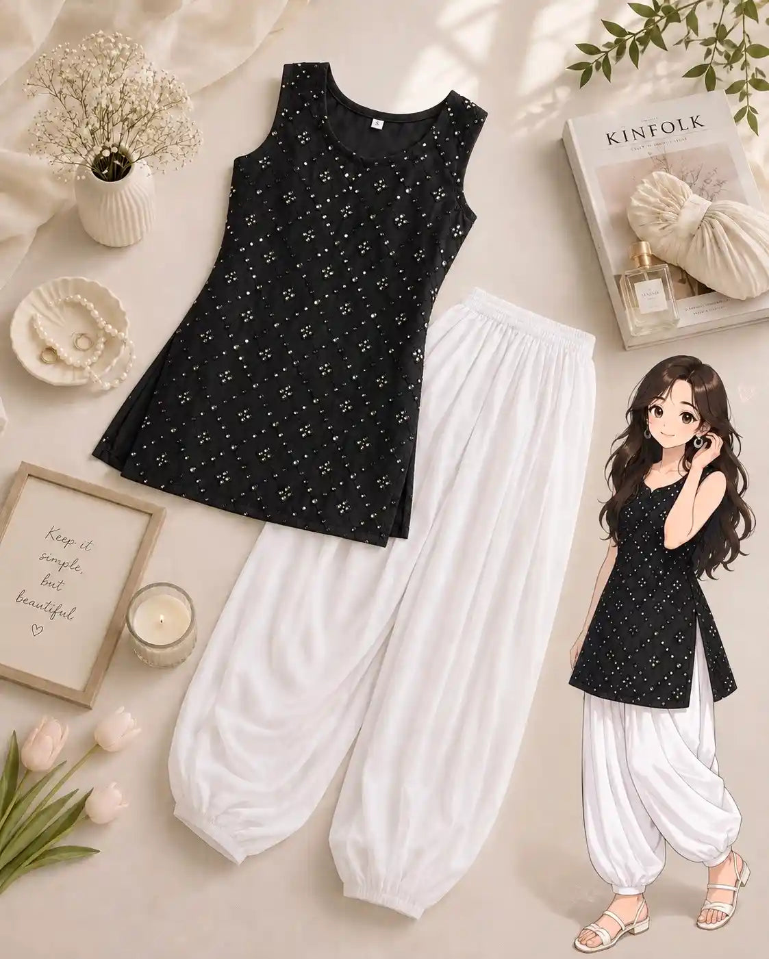 Black Mirror Short Gulnaz Kurta