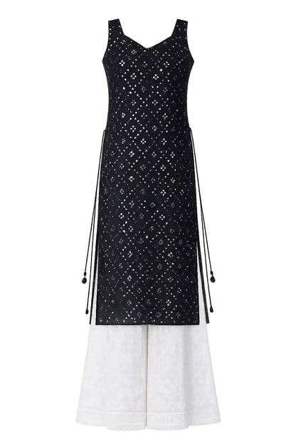 Swati's Twilight Black Gulnaz Kurta