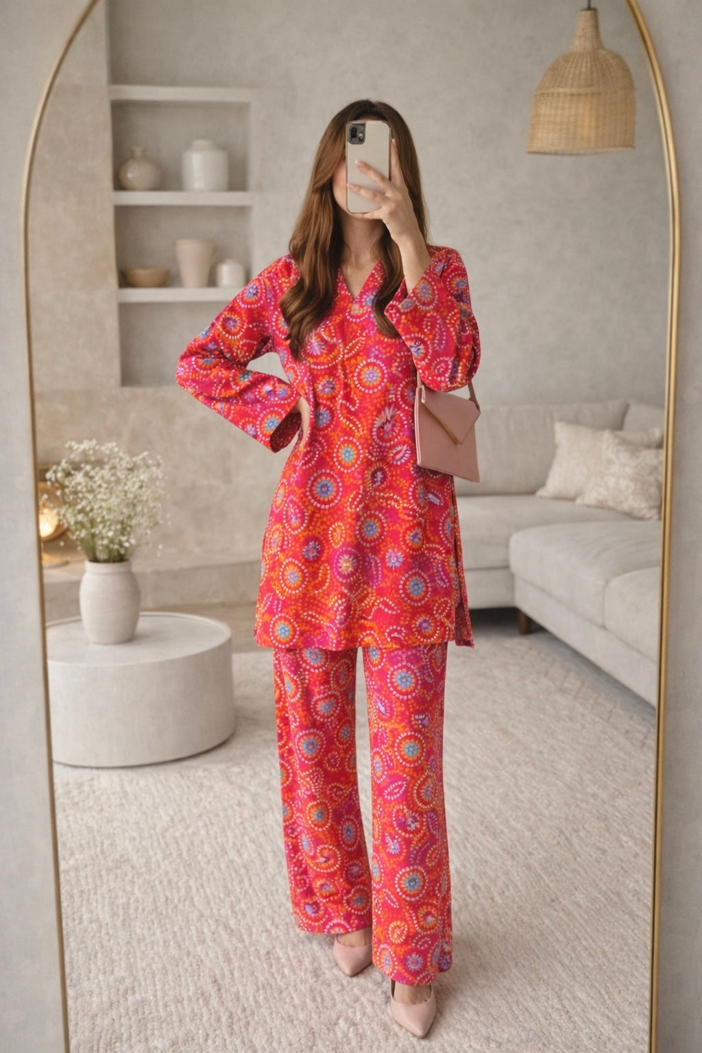 Bandhej Farshi Salwar Suit