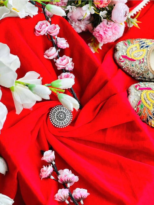 Must Pick Red Chiffon Dupatta