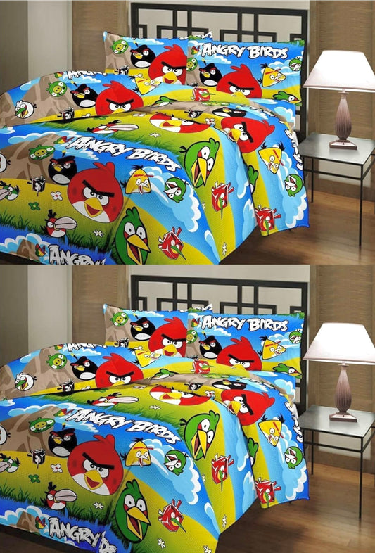 Angrybirds All Season Long Jaipuri Blanket