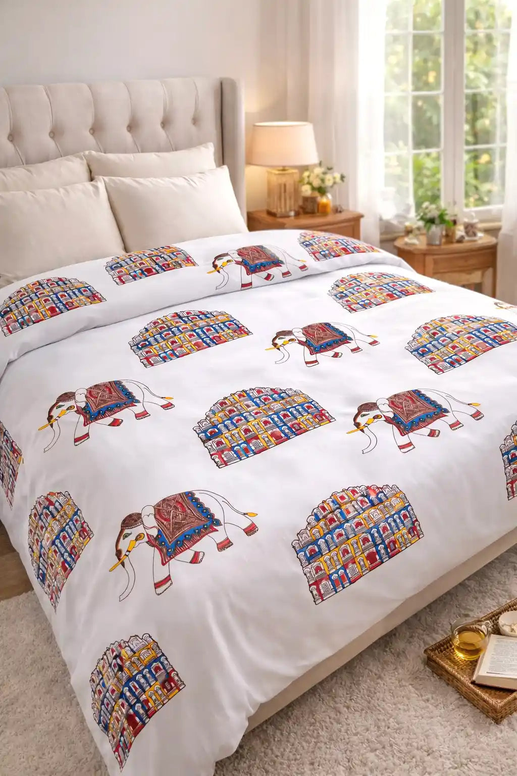 Hawa Mahal All Season Long Jaipuri Blanket