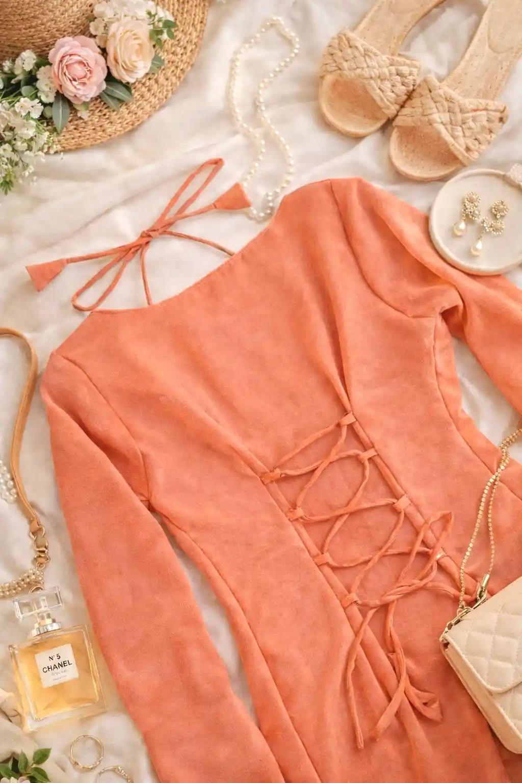 Gulnaz Peach Bloom Kareena Set