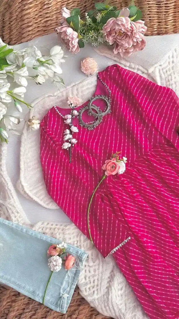 Lehriya Blush Pink Peplum Top - Passion for Fashion by Shivani