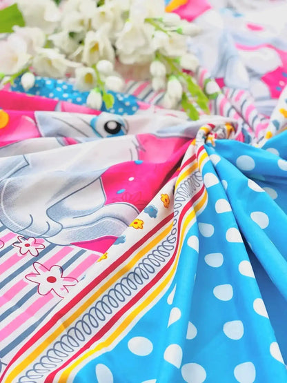 Catty Cool All Season Long Jaipuri Blanket - Passion for Fashion by Shivani