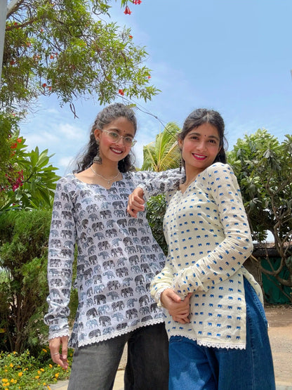 Haathi Bagh Jaipuri Kurta