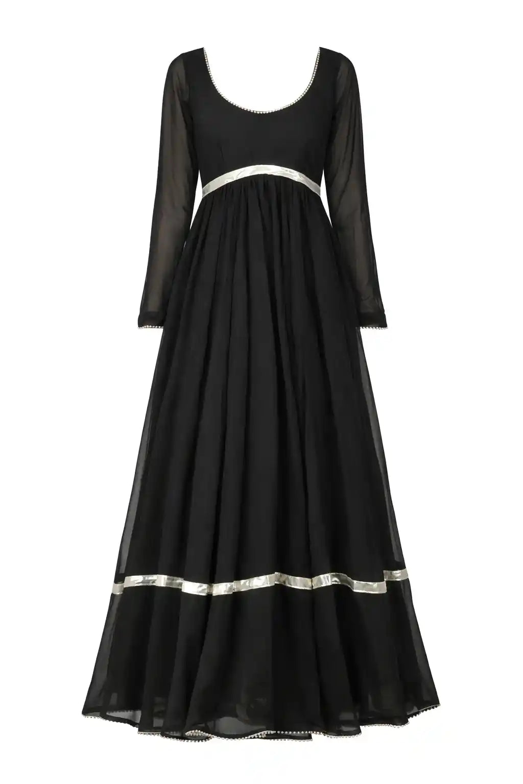 Swati's Twilight Black Gulnaz Anarkali