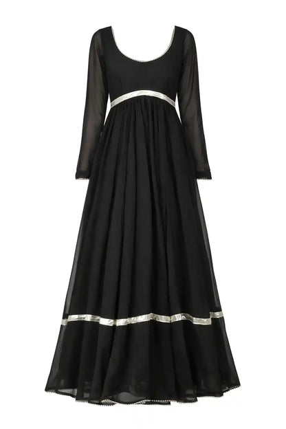 Swati's Twilight Black Gulnaz Anarkali