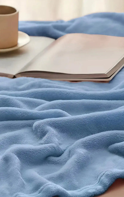 Berry Comfort Solid Soft Blanket