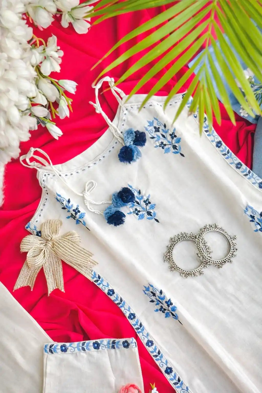 Embroidered Meher Suit Set