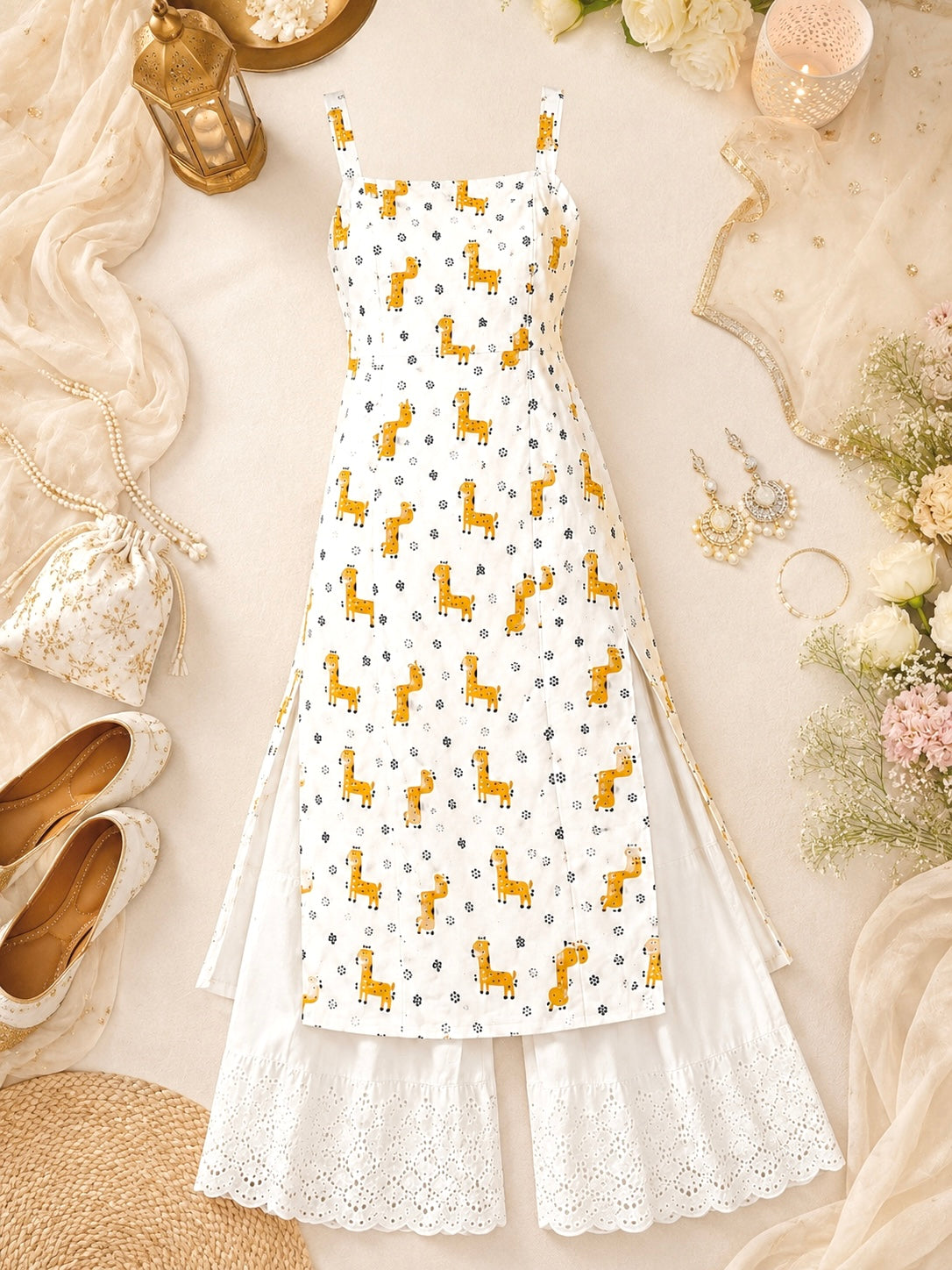 Cute Boho Jaipuri Gulnaz Kurta