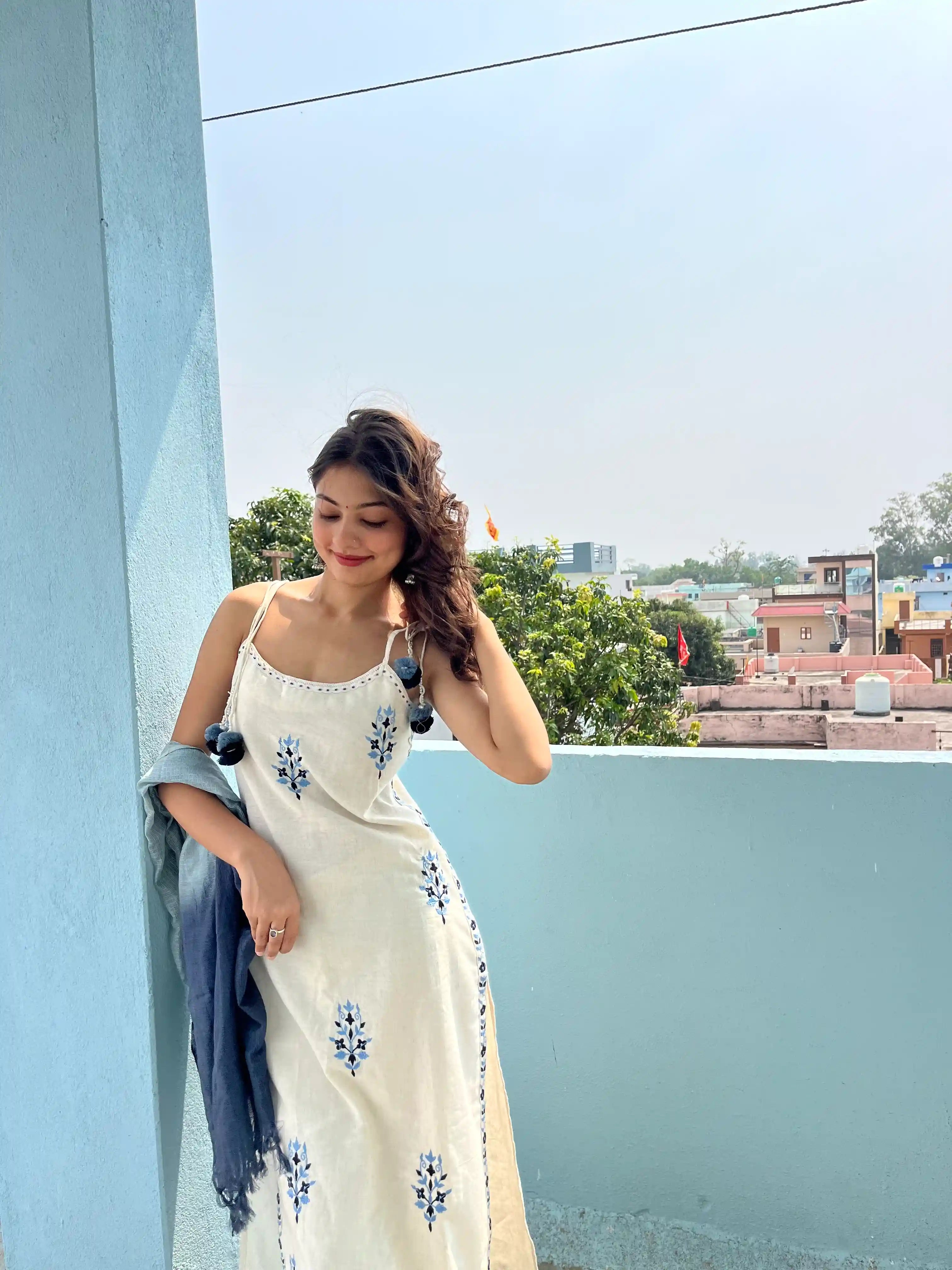 Embroidered Meher Suit Set